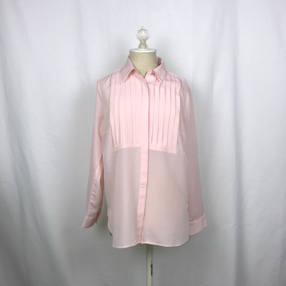 Talbots Button Down Blouse (Size: M) - image 1